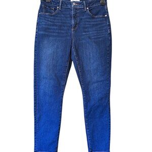 Loft Curvy Skinny Blue Jeans Women's Size 10 Waist Size 30